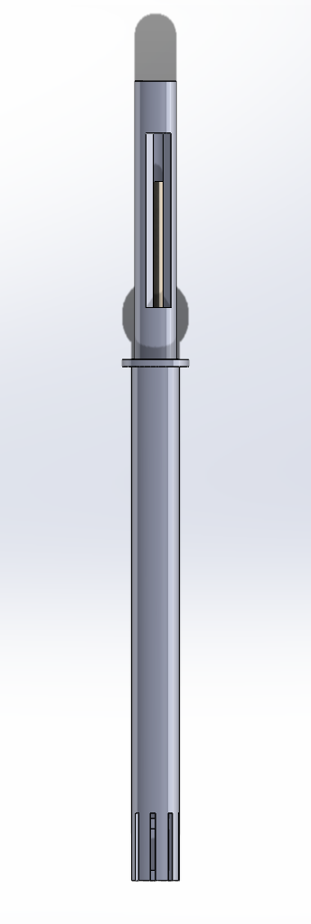 Render of the water level monitor sub-assembly.